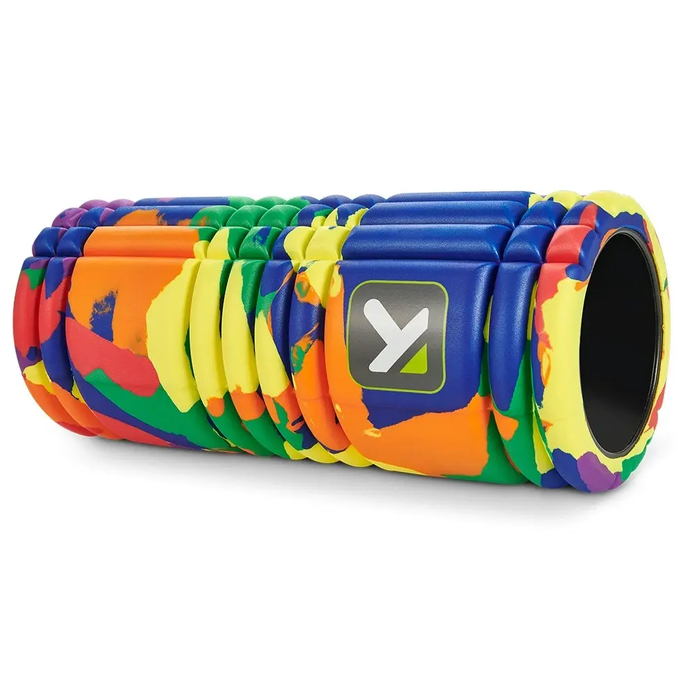 TriggerPoint GRID 1.0 Pride Foam Exercise Gym Workout Roller Size 13in Rainbow