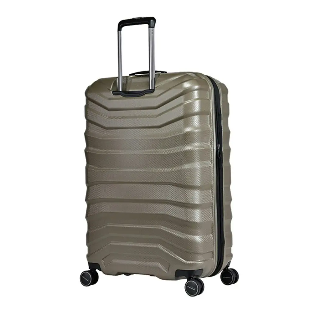 Eminent TPO - 28" Trolley 4-Wheeled Suitcase Travel Luggage Bag - Champagne