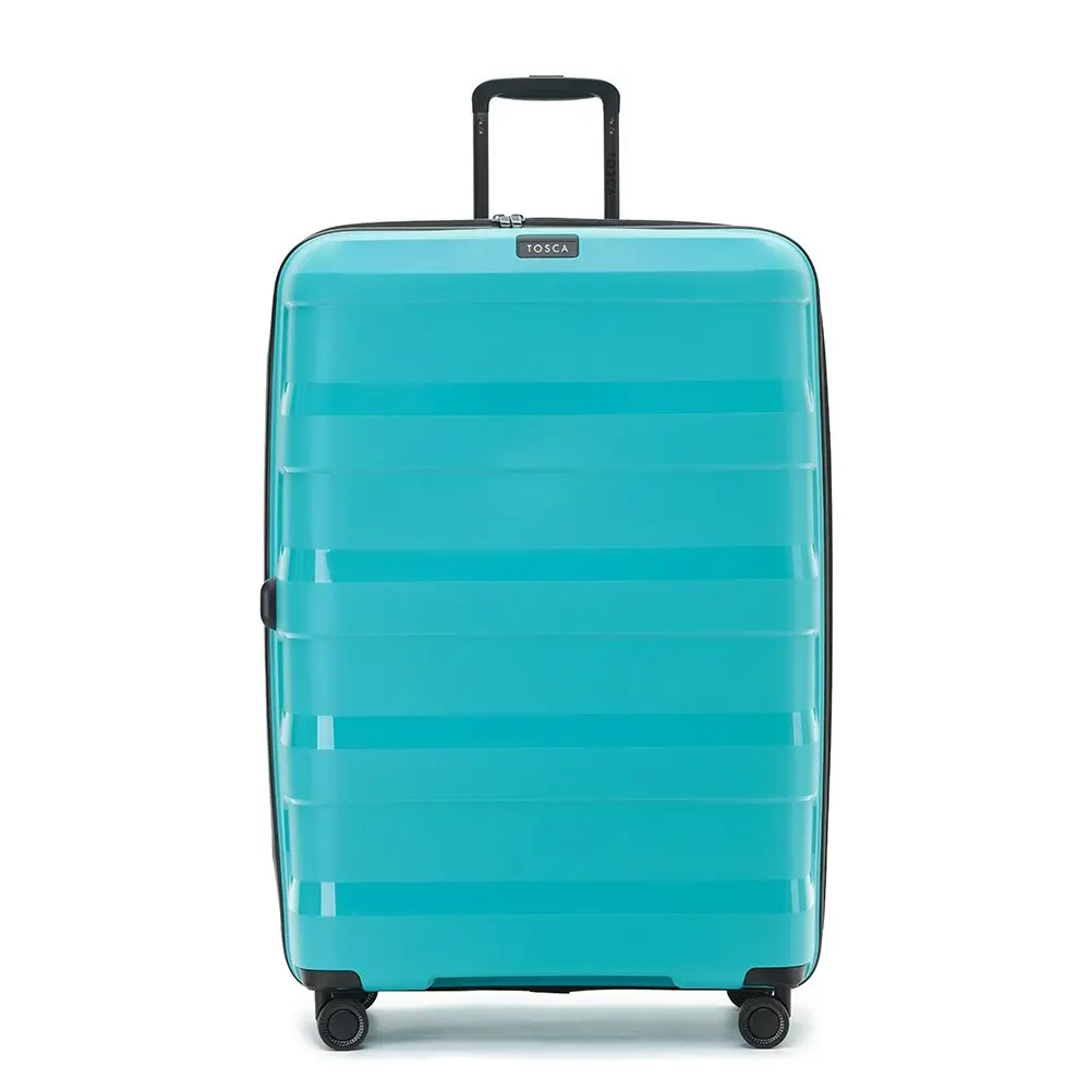 Tosca Comet Trolley 4-Wheeled Suitcase Luggage Travel Bag 32" - Teal Blue