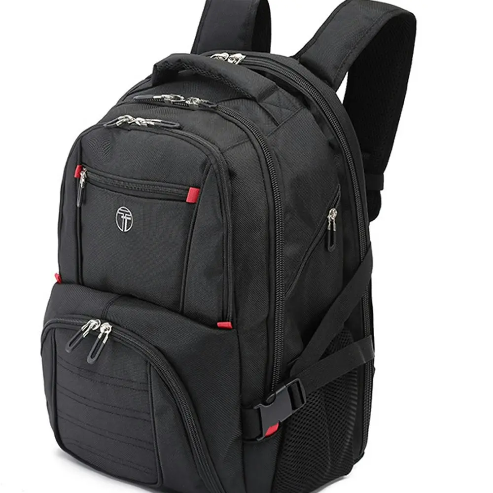 Tosca Ultimate Lightweight Travel 15.4"/39cm Laptop Backpack Bag - Black