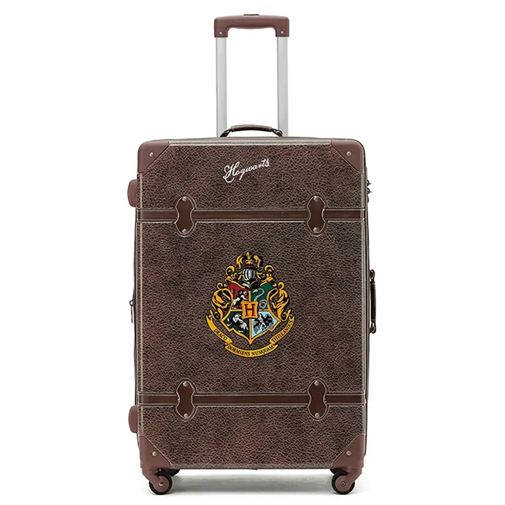 Harry Potter 28"/71cm Hogwarts Trunk 4-Wheel Hard Shell Travel Trolley Suitcase