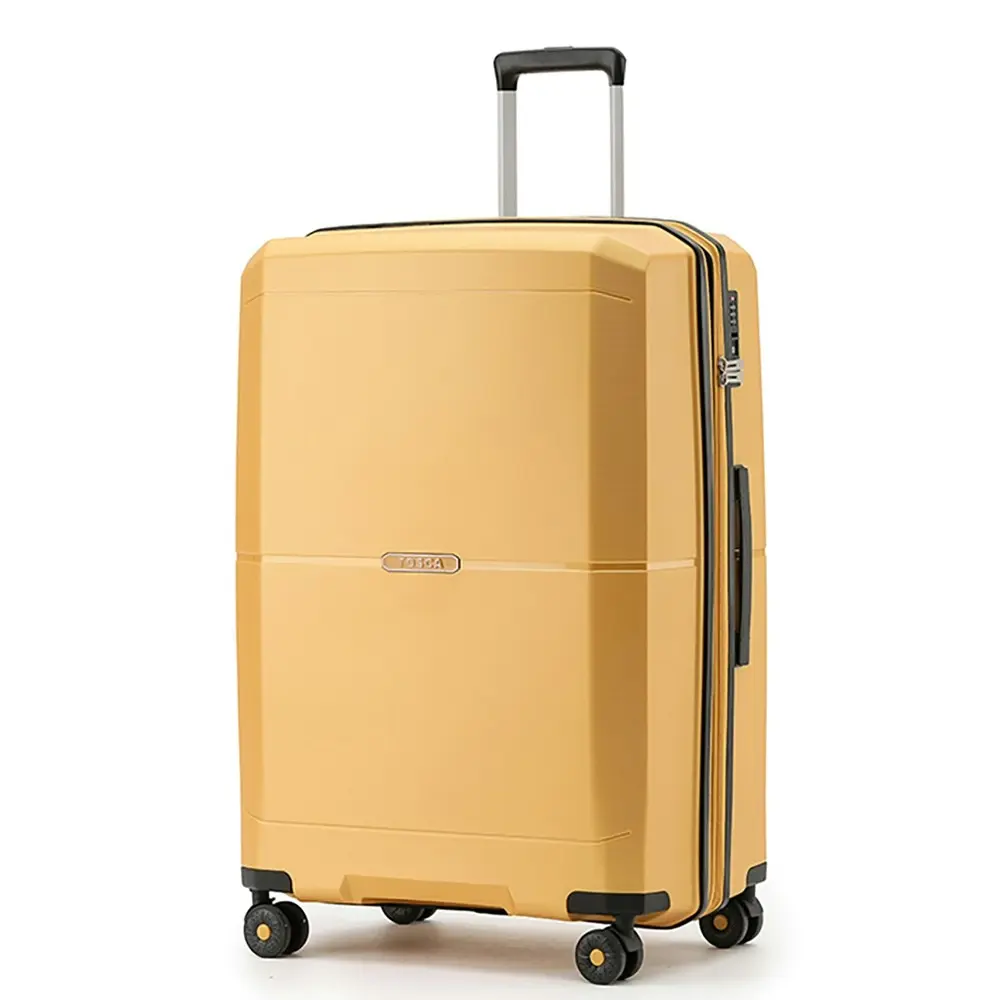 Tosca Globetrotter 4-Wheeled Suitcase Travel Luggage Bag TC 29" - Gold