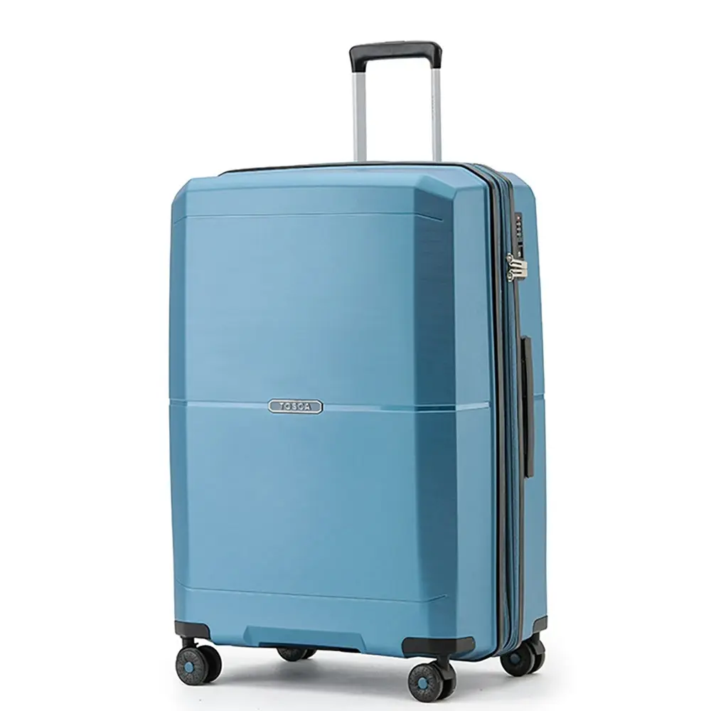 Tosca Globetrotter 4-Wheeled Suitcase Travel Luggage Bag TC 29" - Blue