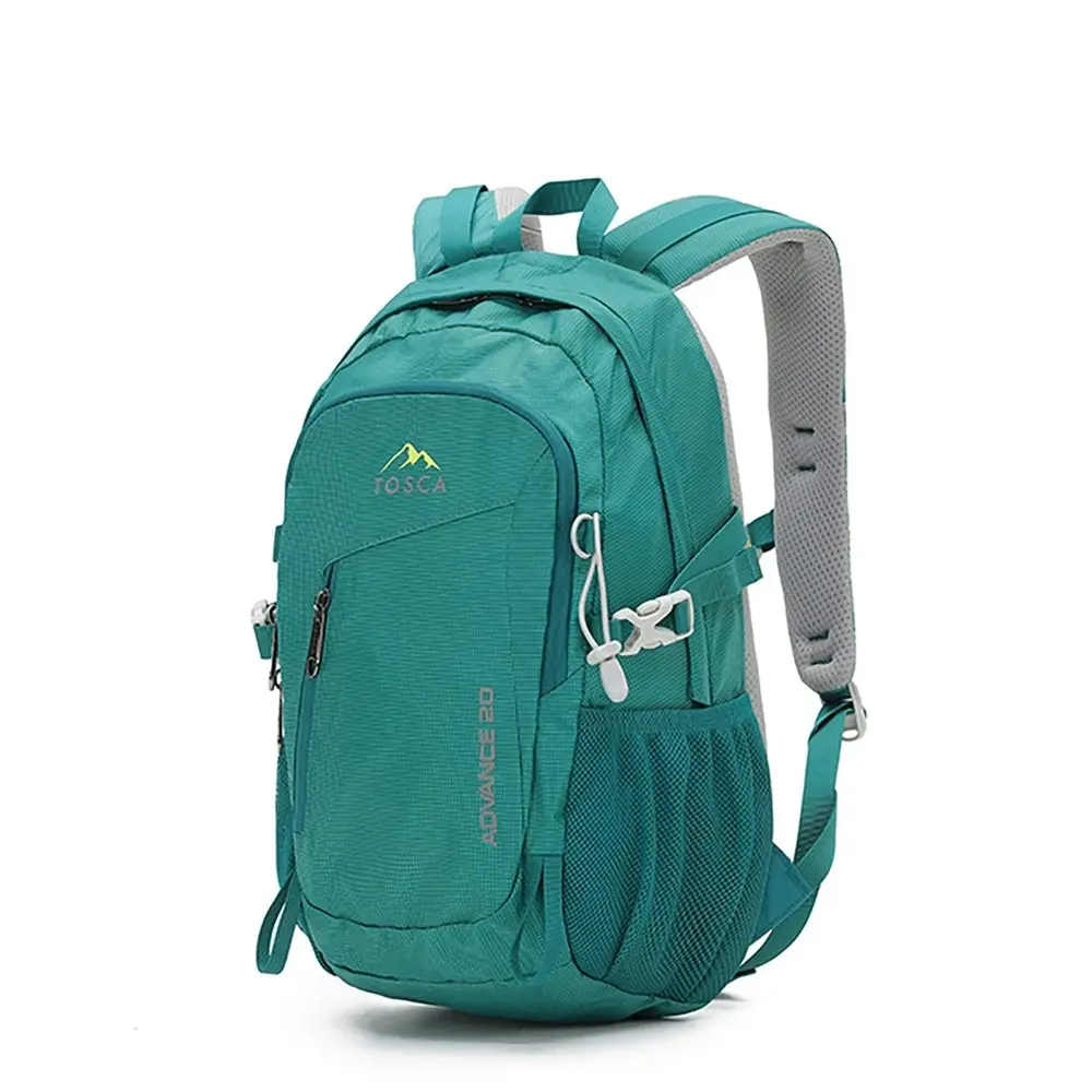 Tosca 20L Lightweight Deluxe Travel Outdoor Adjustable Backpack Bag Green