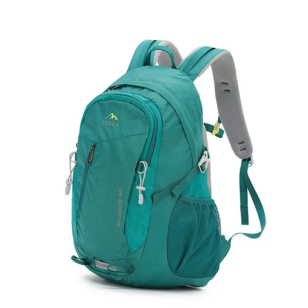 Tosca 30L Lightweight Deluxe Travel Outdoor Adjustable Backpack Bag Green