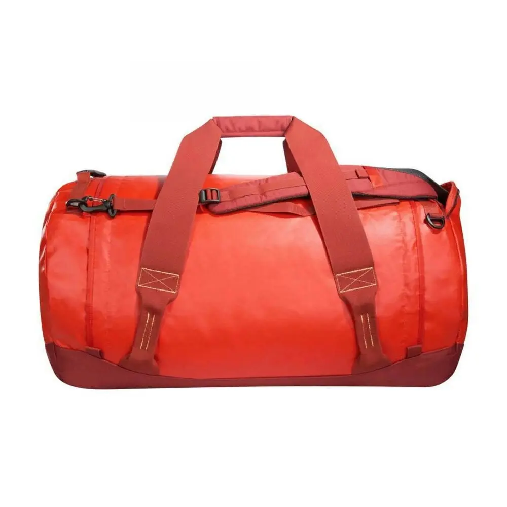 Tatonka Heavy Duty Waterproof Tarpaulin Barrel/Duffle Bag L/85L Red Orange