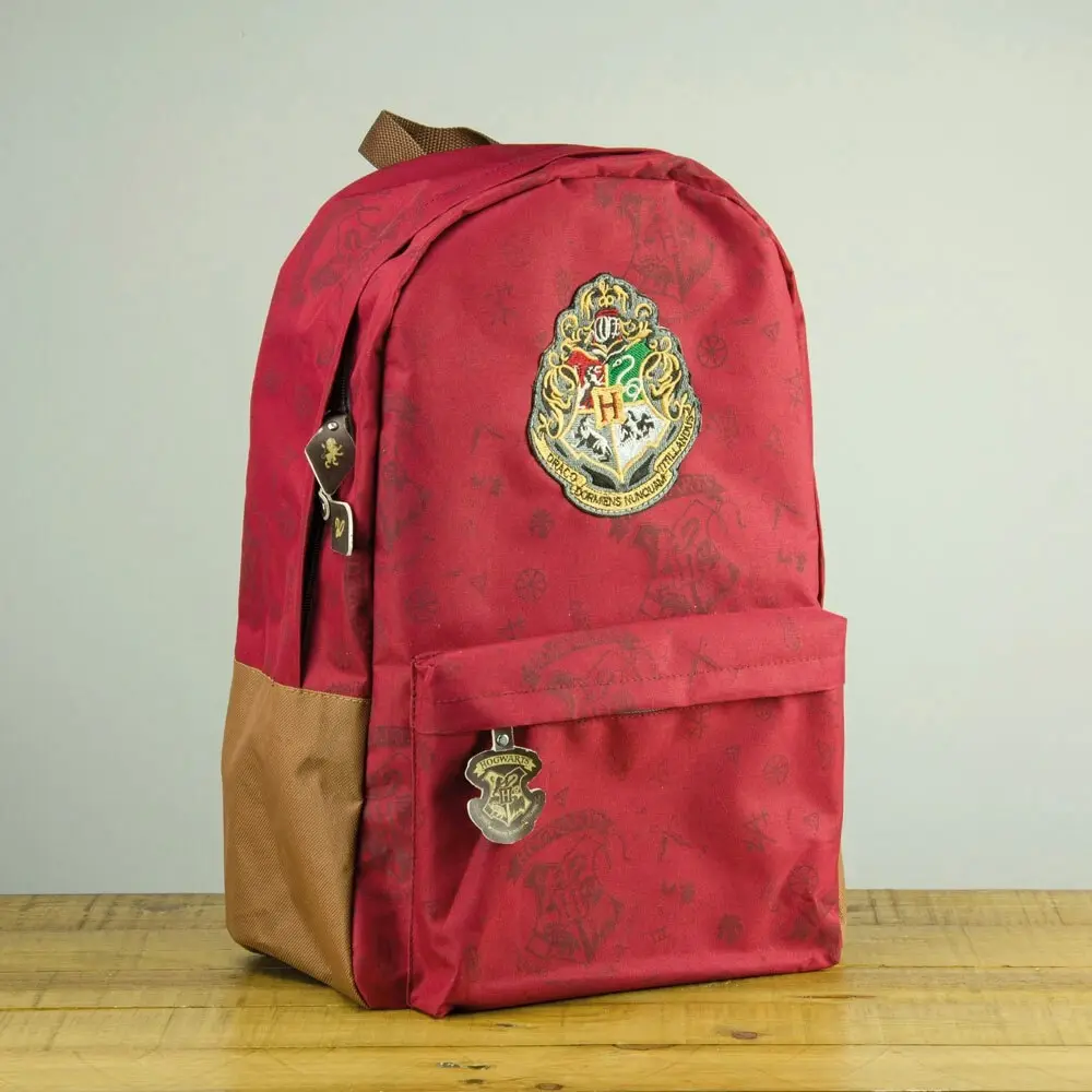 Harry Potter Wizarding World Hogwarts Crest Embroidered Boys/Girls Backpack 6y+