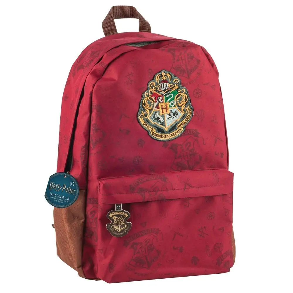 Harry Potter Wizarding World Hogwarts Crest Embroidered Boys/Girls Backpack 6y+