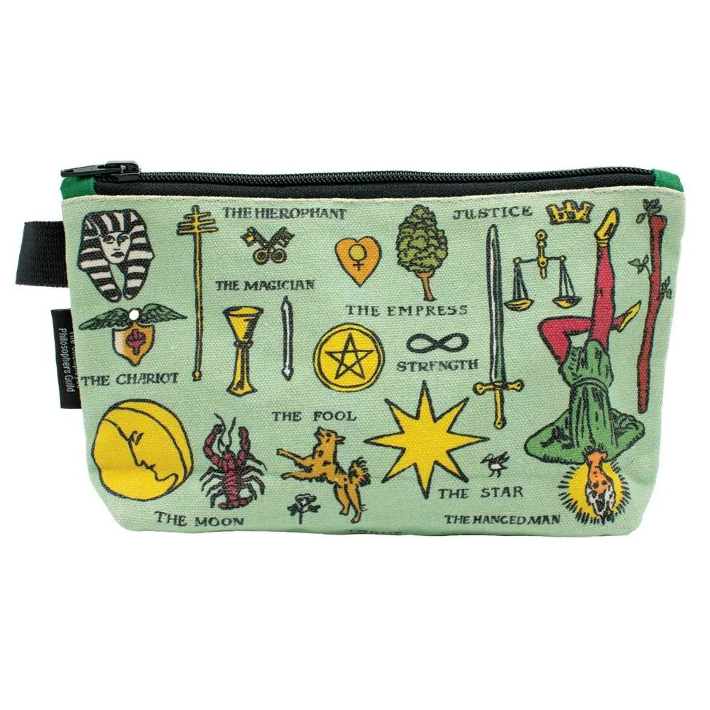 Unemployed Philosophers Guild 23cm Tarot Bag Zipped Pouch Personal Organiser