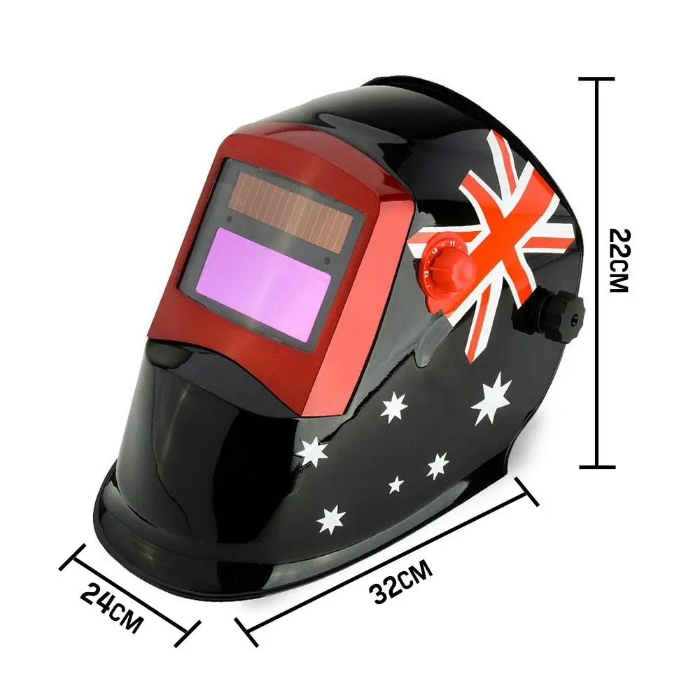 Rossi Solar Auto Darkening Welding Helmet MIG/ARC/TIG Welder Machine Mask