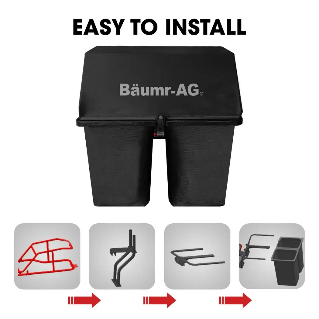 Baumr-AG 150L Grass Catcher, for 36 Inch 360RX Electric Ride on Lawn Mower