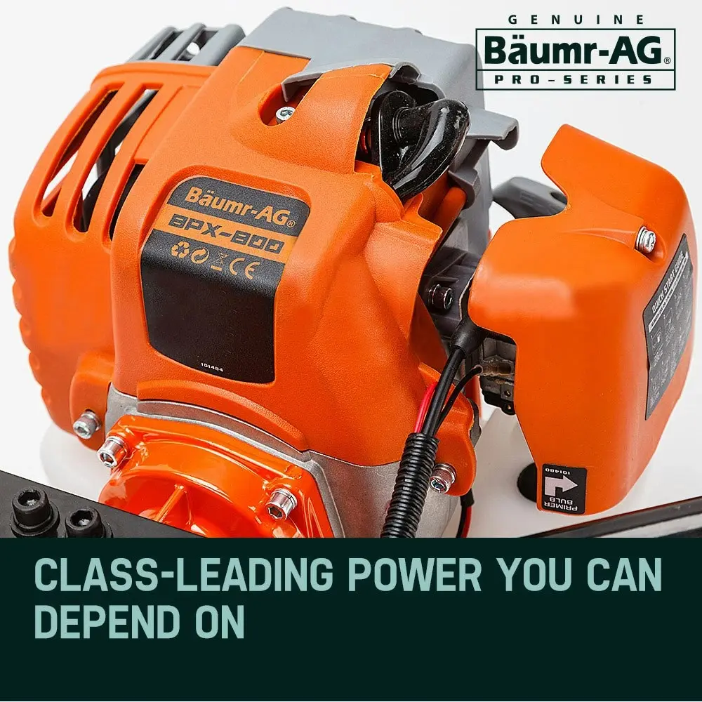 Baumr-AG 75CC Post Hole Digger Petrol Posthole Earth Auger Fence Borer Drill Bits