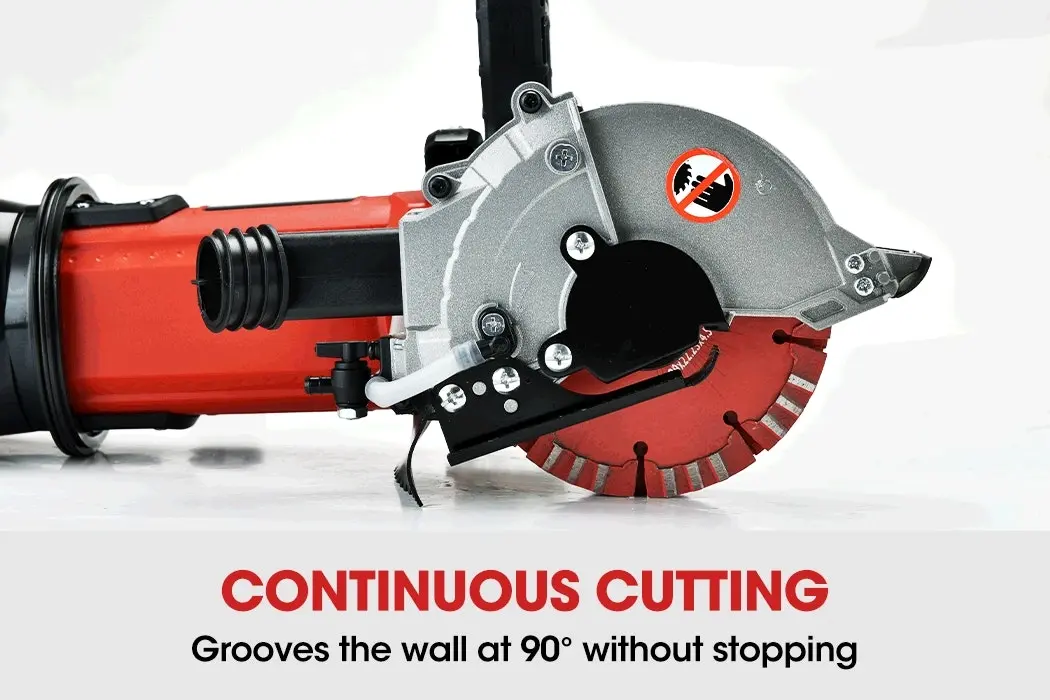 Baumr-AG Wall Chaser Machine Concrete Chasing Tool Electric Saw Brick Grinder