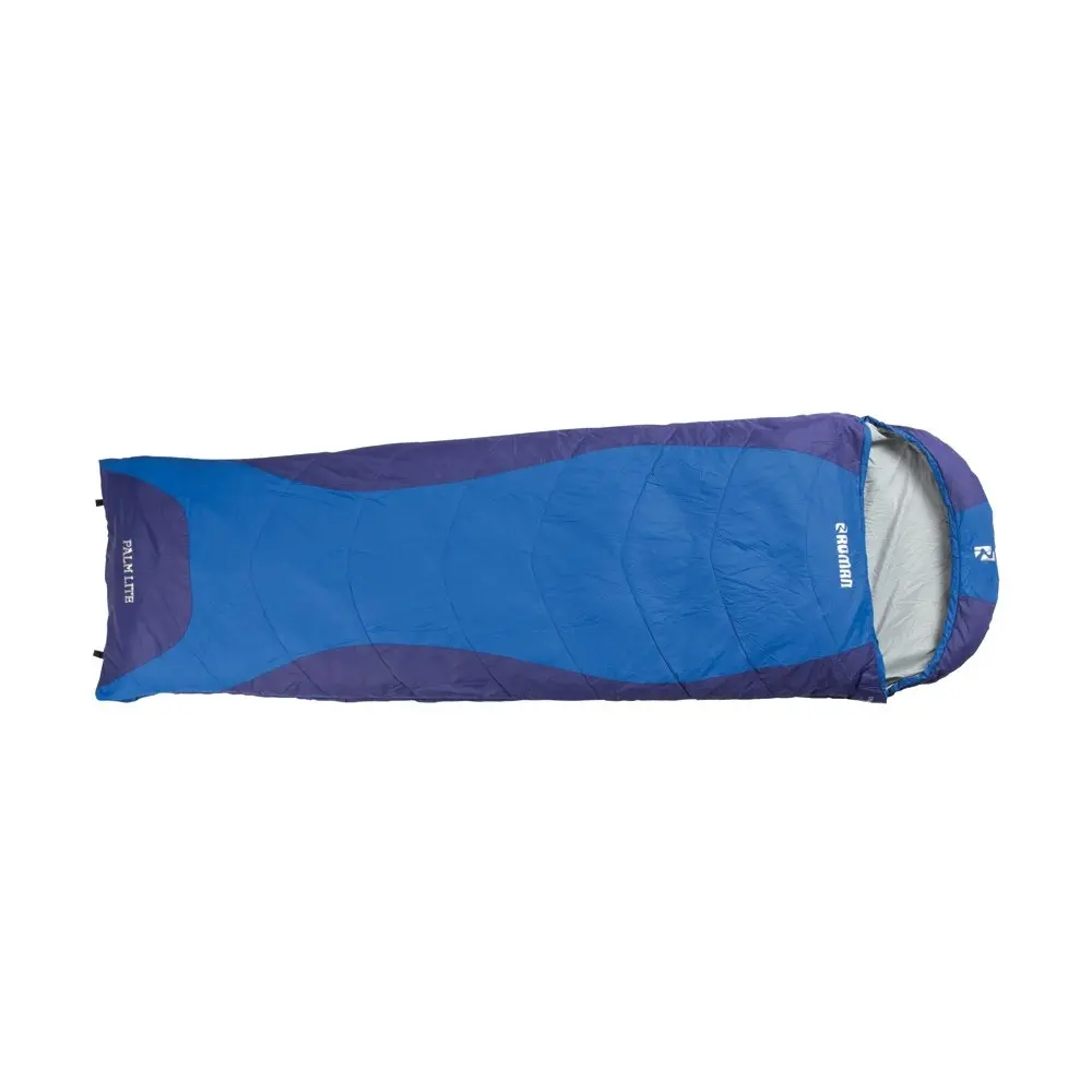 Roman Palm I Single Sleeping Bag +15°C Outdoor Camping/Hiking Ultramarine Blue