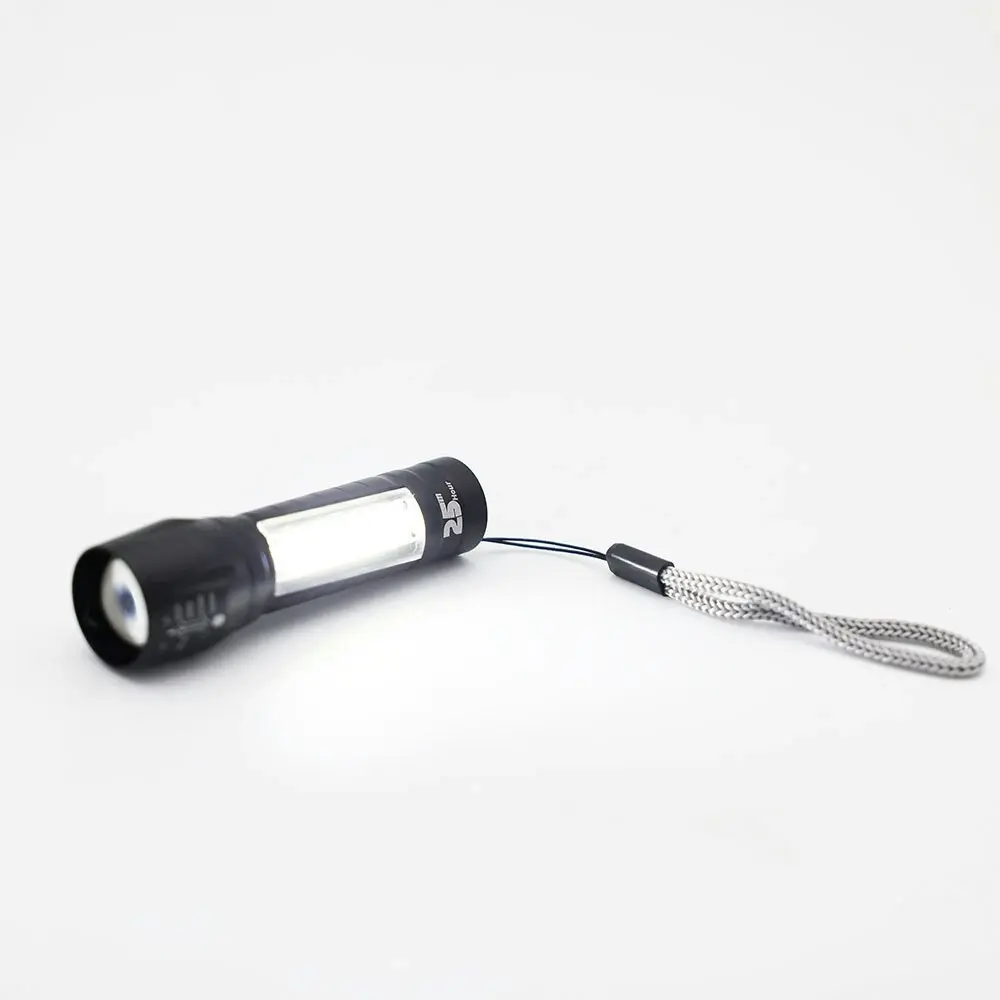 Waterproof 25th Hour Rechargebale Bright Light Mini Torch USB Charging