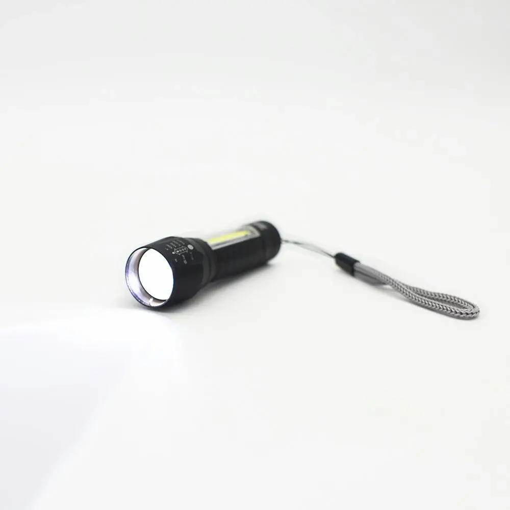 Waterproof 25th Hour Rechargebale Bright Light Mini Torch USB Charging