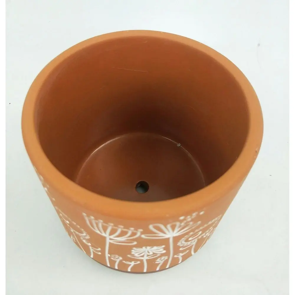 4x Urban Bree 11cm Ceramic Planter Flower/Plant Pot Home Decor Small Terracotta