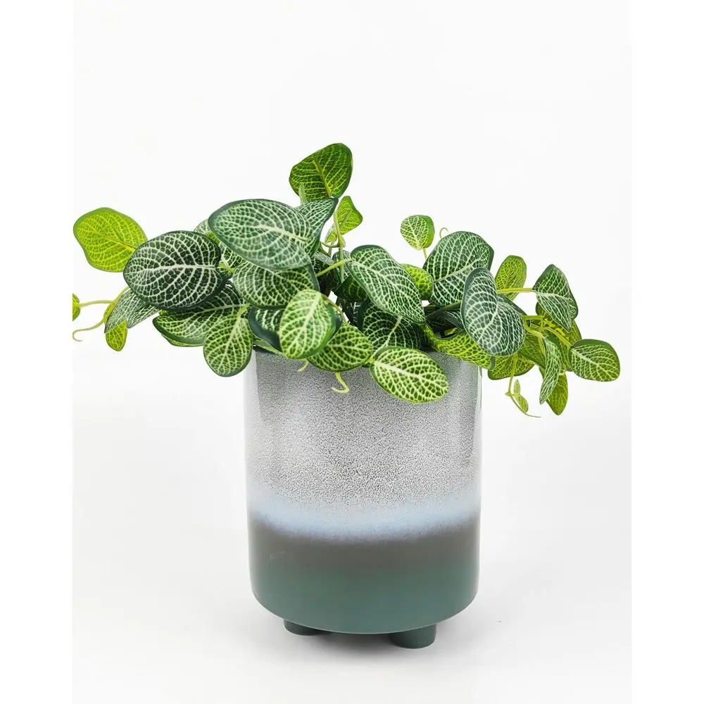 Urban 20cm Ashton Planter on Legs Sea Foam Garden Decor Plant Pot Medium Green