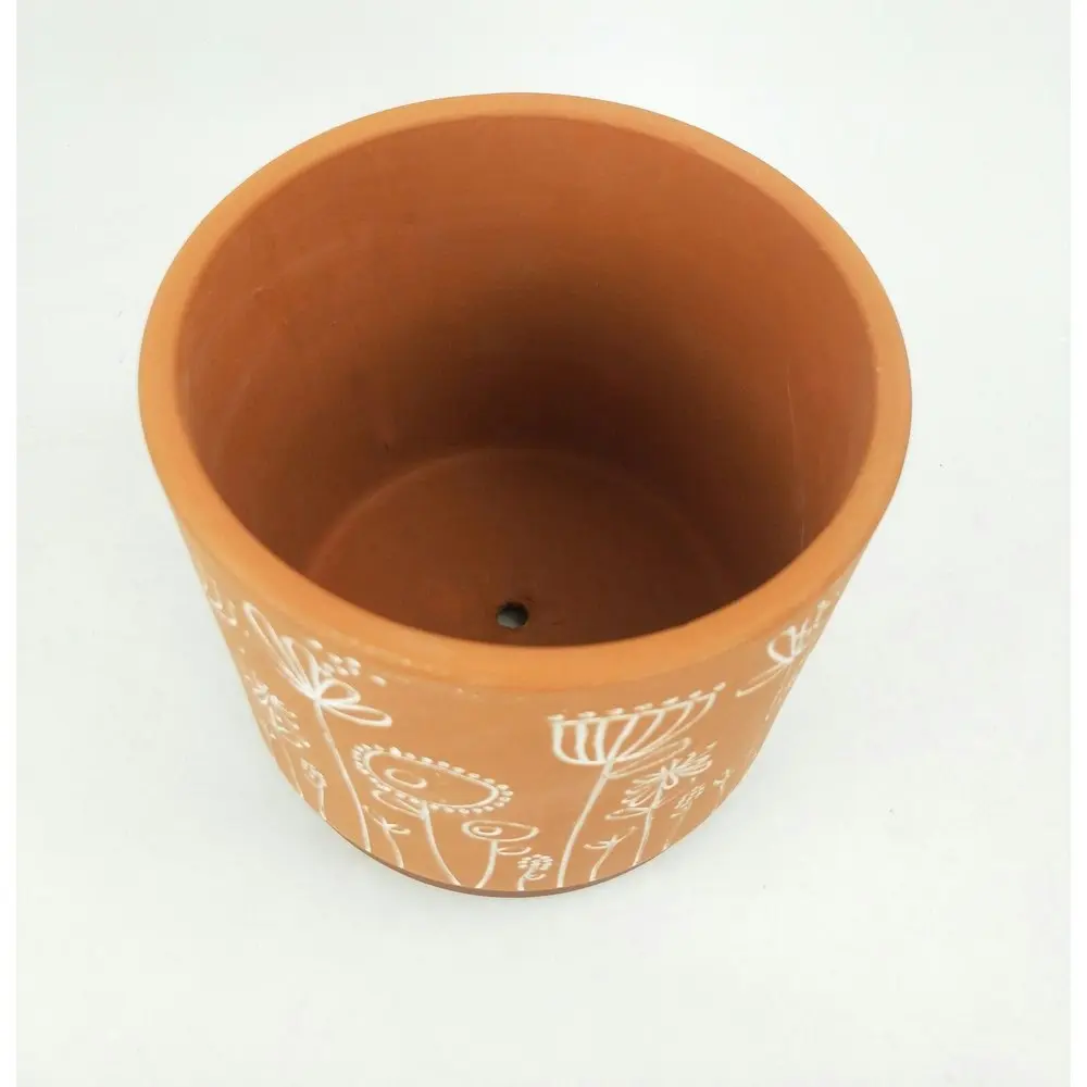 2x Urban Bree 14cm Ceramic Planter Flower/Plant Pot Home Decor Medium Terracotta