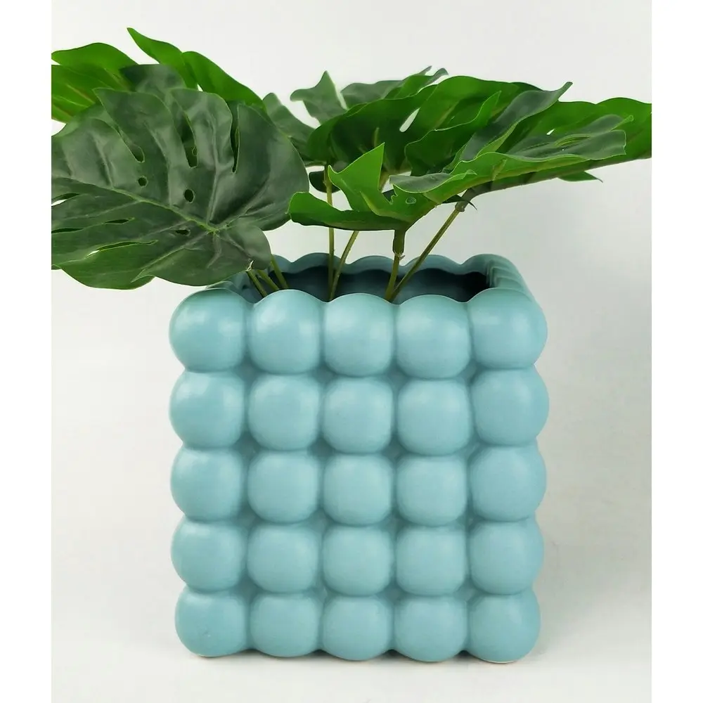 2x Urban Addie Bubble 13cm Ceramic Planter Flower/Plant Pot Sml Home Decor Ocean