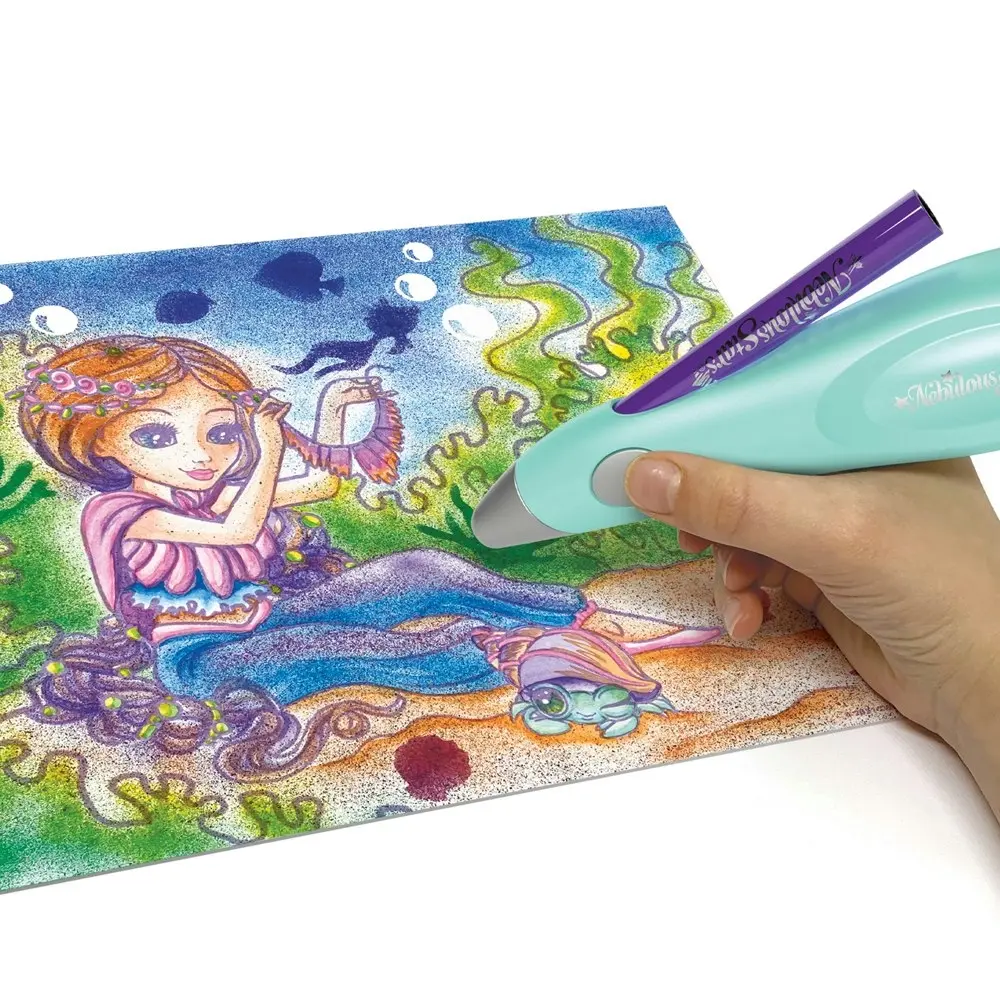 Nebulous Stars Electric Spray Pen Kids/Children Art/Craft DIY Activity Kit 7+