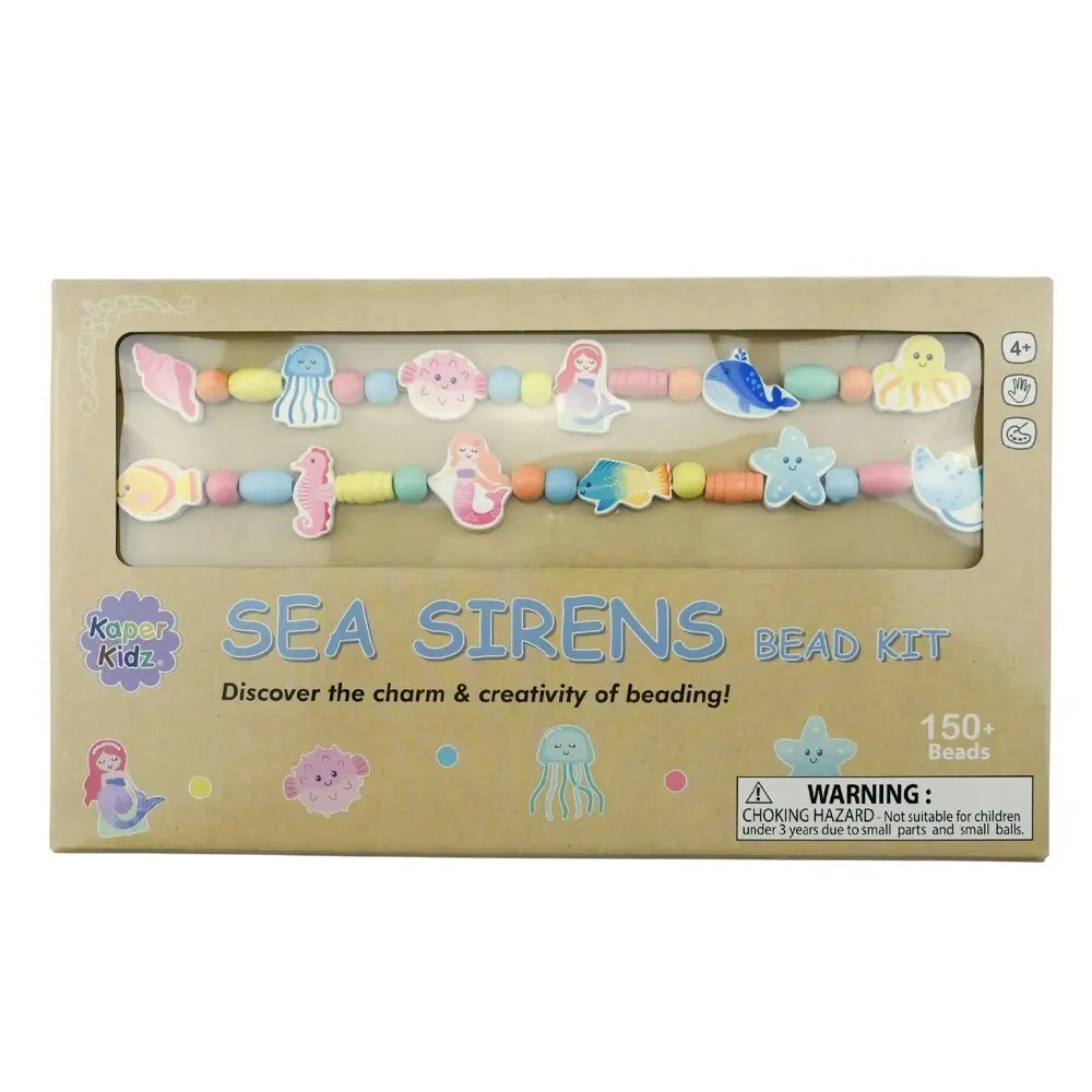 Kaper Kidz Sea Sirens Bead Kit & Rose Garden Bead Kit Kids/Chidrens Toy Set 4Y+