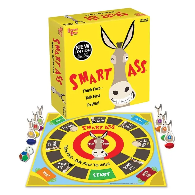 U.Games Smart A*s Think/Talk to Win Fun Interactive Game Kids Activity Toy 12+