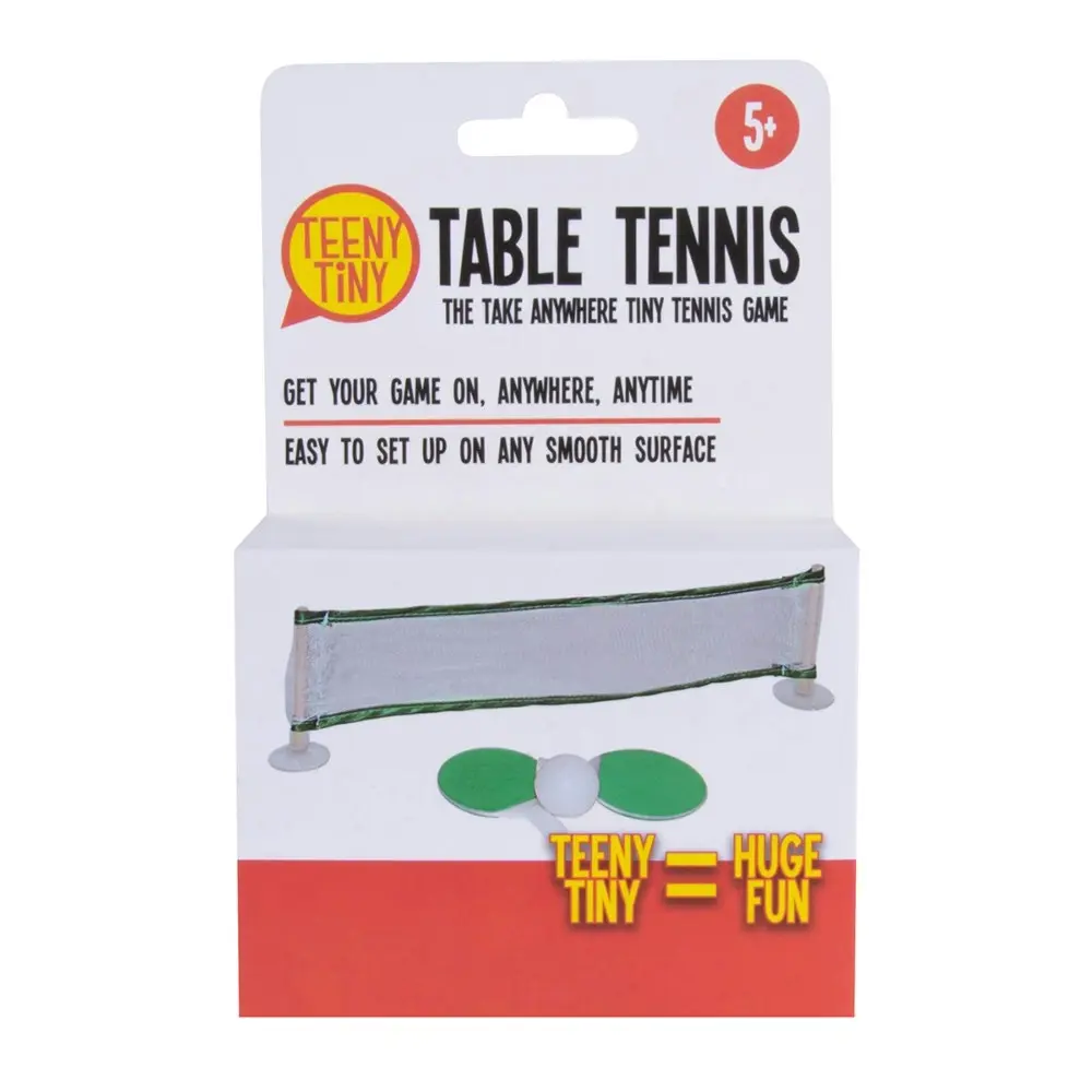 Living Today Kid's/Children's Teeny Tiny Table Tennis Set Tabletop Game 5y+