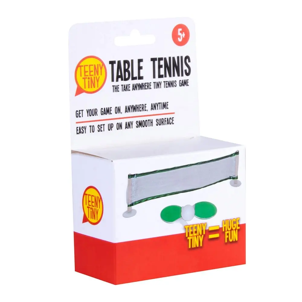 Living Today Kid's/Children's Teeny Tiny Table Tennis Set Tabletop Game 5y+