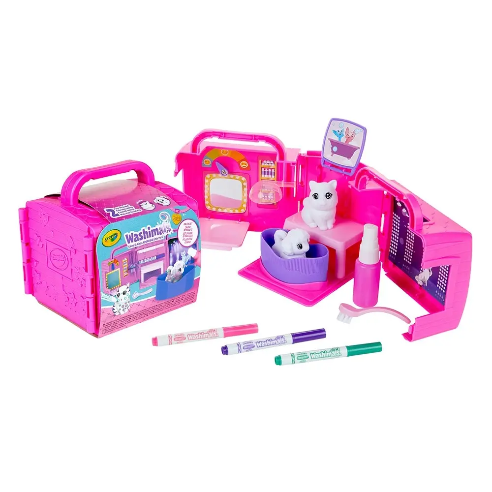 Crayola Crayola Scribble Scrubbie Salon Kids/Childrens Art/Craft Set 4y+