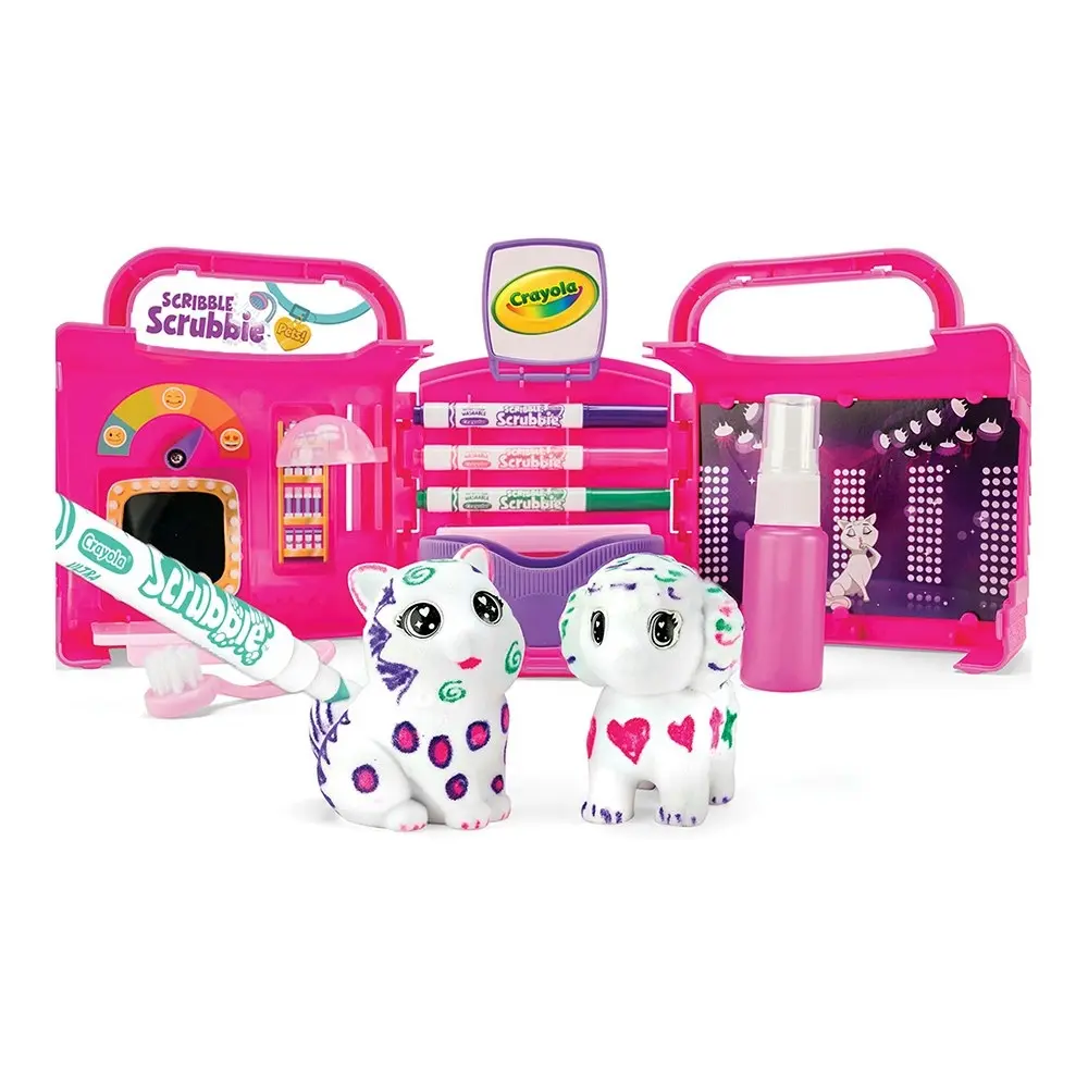 Crayola Crayola Scribble Scrubbie Salon Kids/Childrens Art/Craft Set 4y+