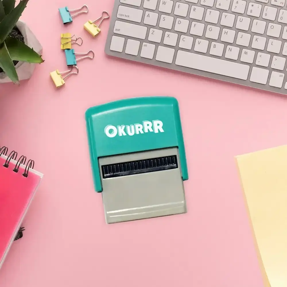 Bubblegum Stuff Millennial Stamp Okurrr Self-Inking Labeler Stationery 11cm