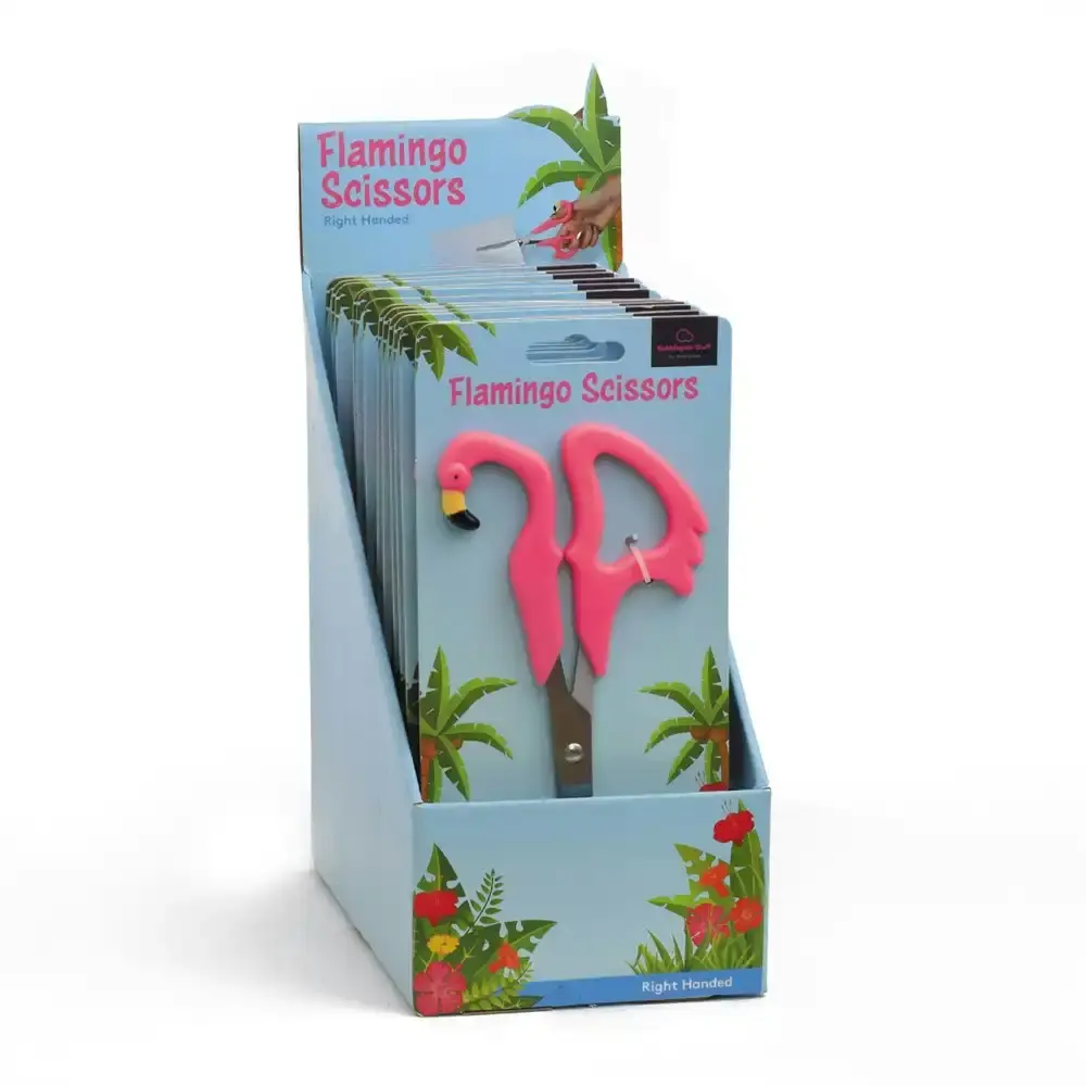 Bubblegum Stuff Flamingo Scissors Cutting Shear School/Office Stationery Pink