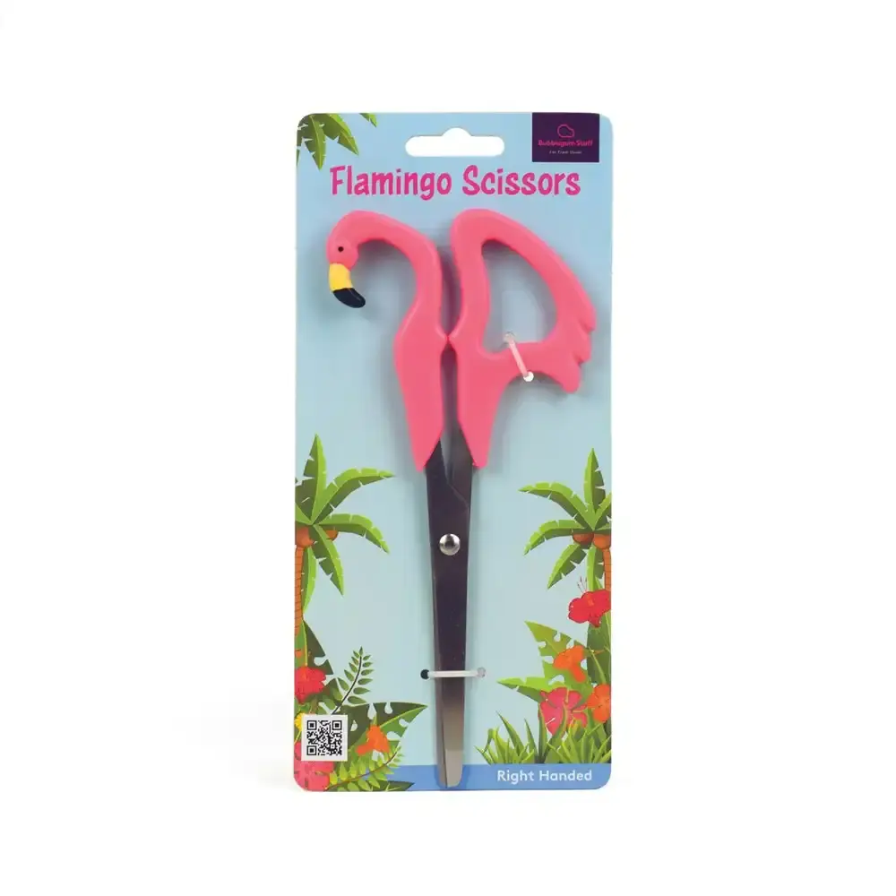 Bubblegum Stuff Flamingo Scissors Cutting Shear School/Office Stationery Pink