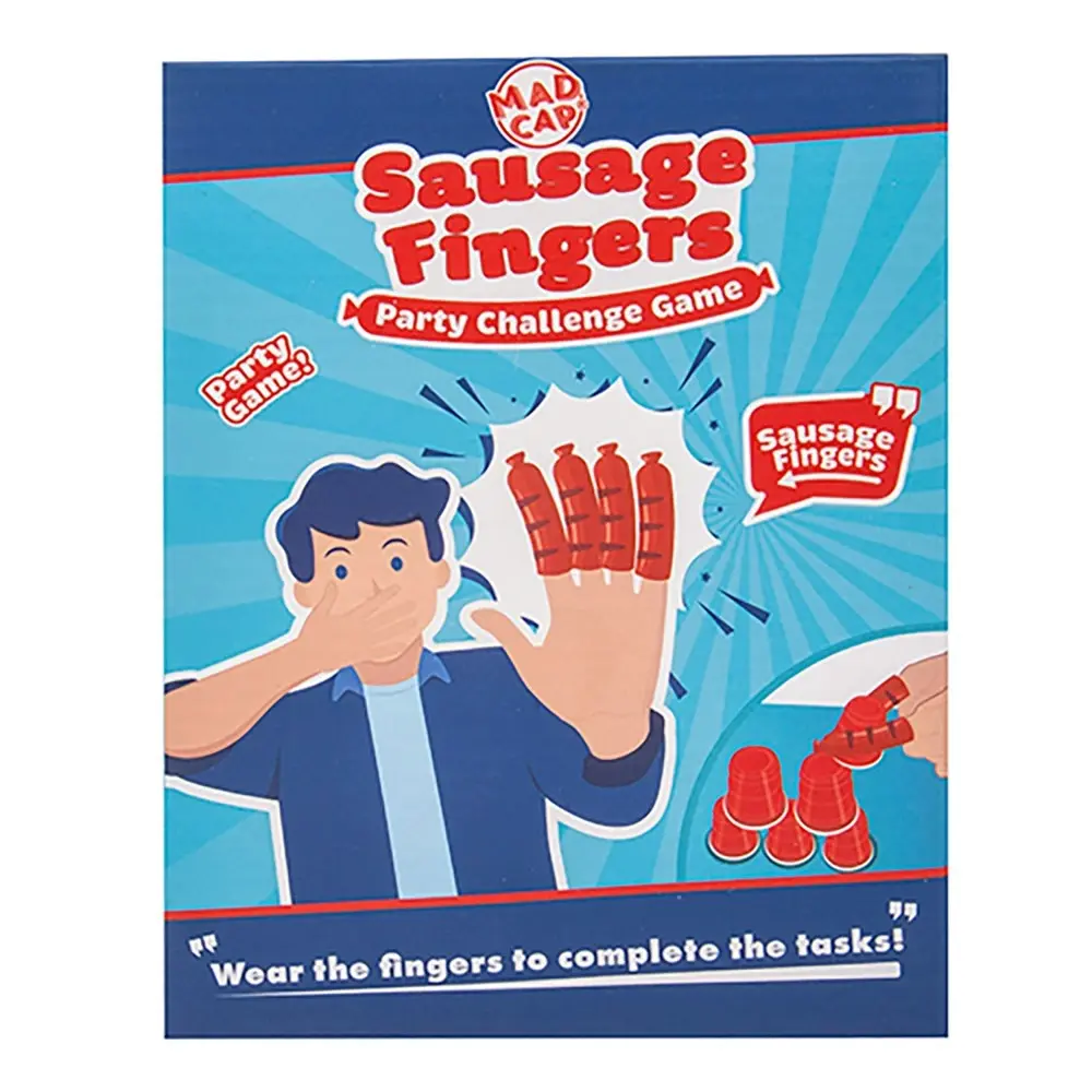 Fizz Creations Sausage Fingers Party Challenge Kids/Adult Interactive Game 8+