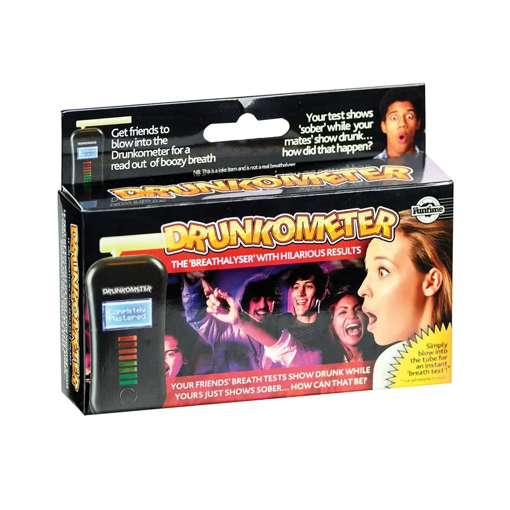 Funtime Drunkometer Adult Breathalyser Toy Fun/Joke Party Drinking/Drunk Game