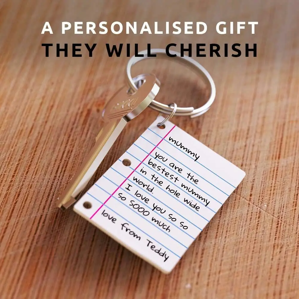 Pikkii Little Letter Shrink Keyring Kit Personalised/Customised DIY Gift 12cm