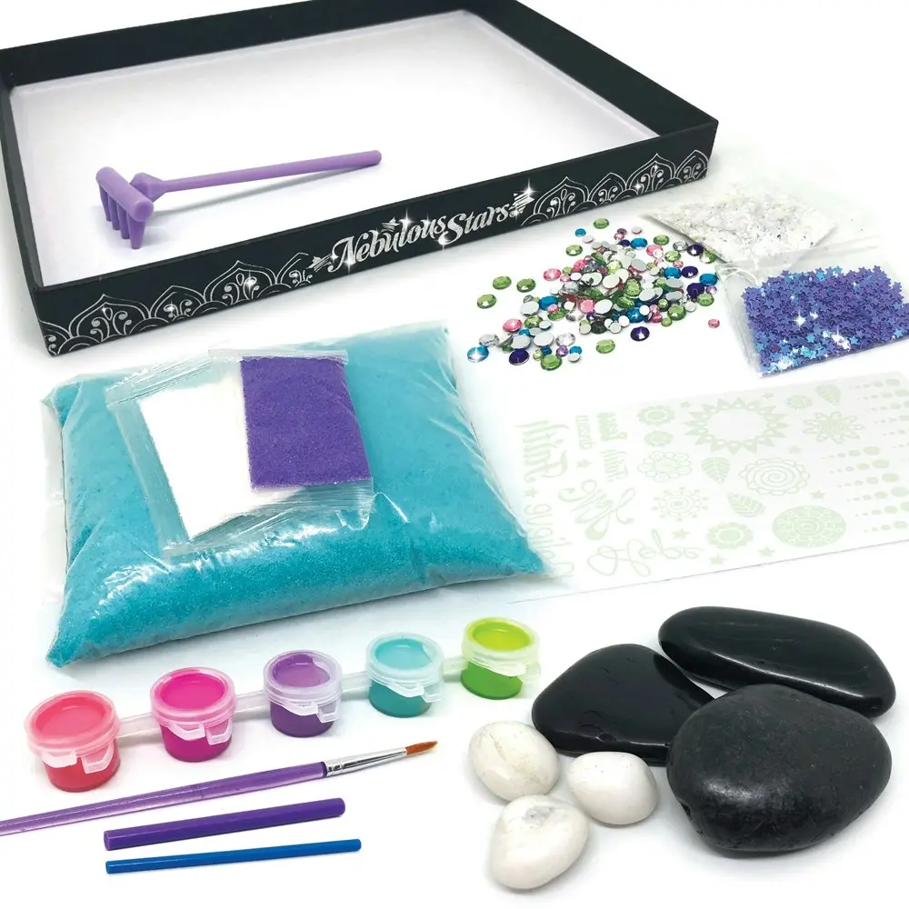 Nebulous Stars Cosmic Zen Garden Kids Art/Craft Colouring Activity Fun Kit 7+