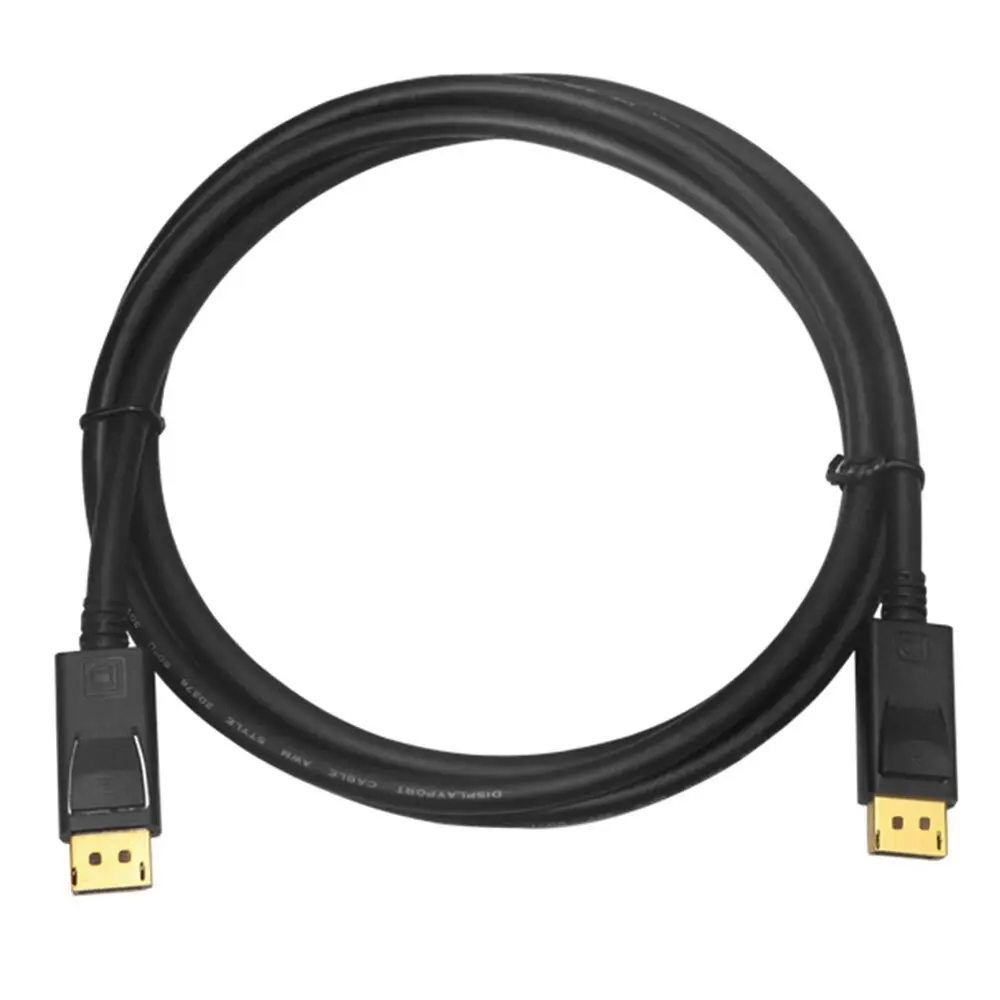 Cruxtec 3m DP 1.4 8K Displayport Male to Male Cable Display Port Connector Black