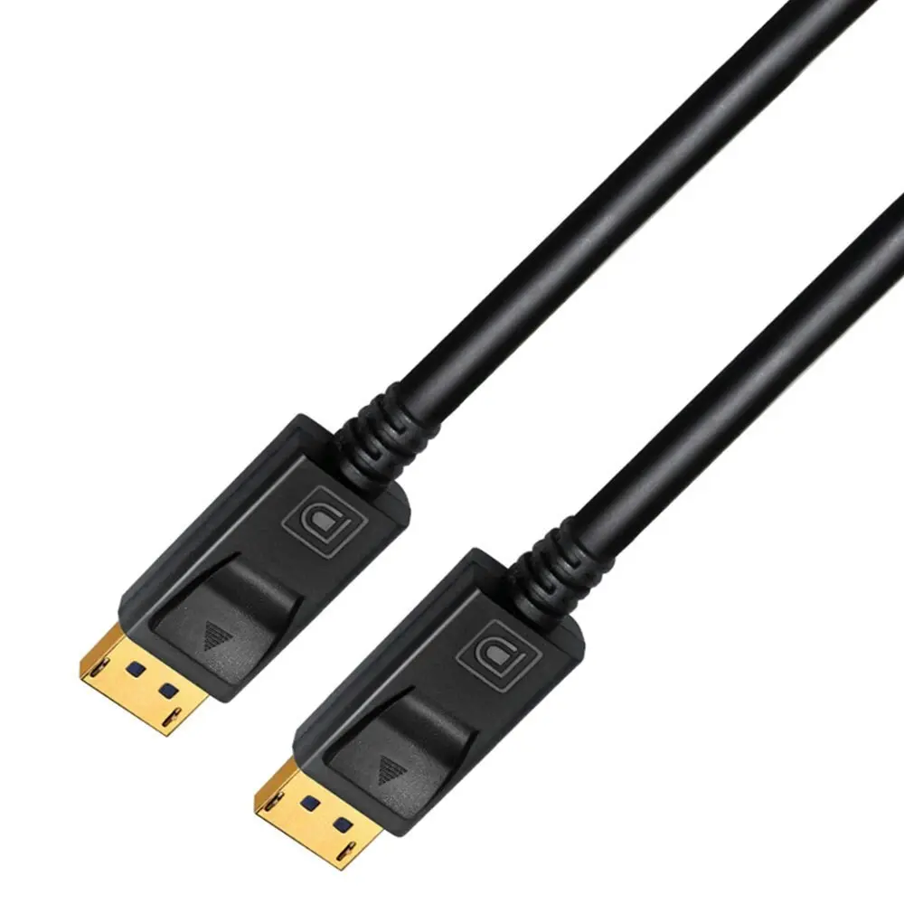 Cruxtec 3m DP 1.4 8K Displayport Male to Male Cable Display Port Connector Black