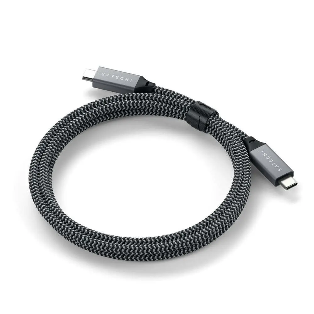 Satechi USB4 USB-C/USB-C 80cm Cable For 40Gbps Data Transfer/8k Video/Charging