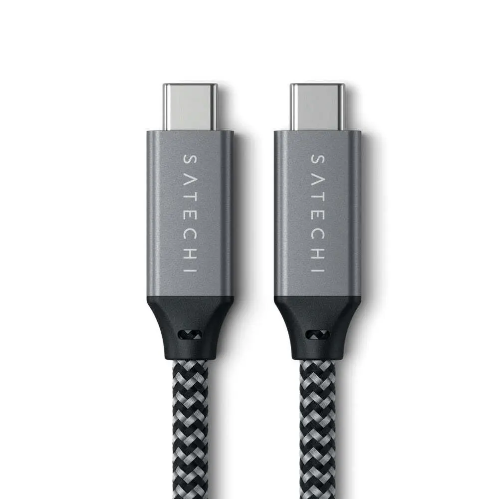 Satechi USB4 USB-C/USB-C 80cm Cable For 40Gbps Data Transfer/8k Video/Charging