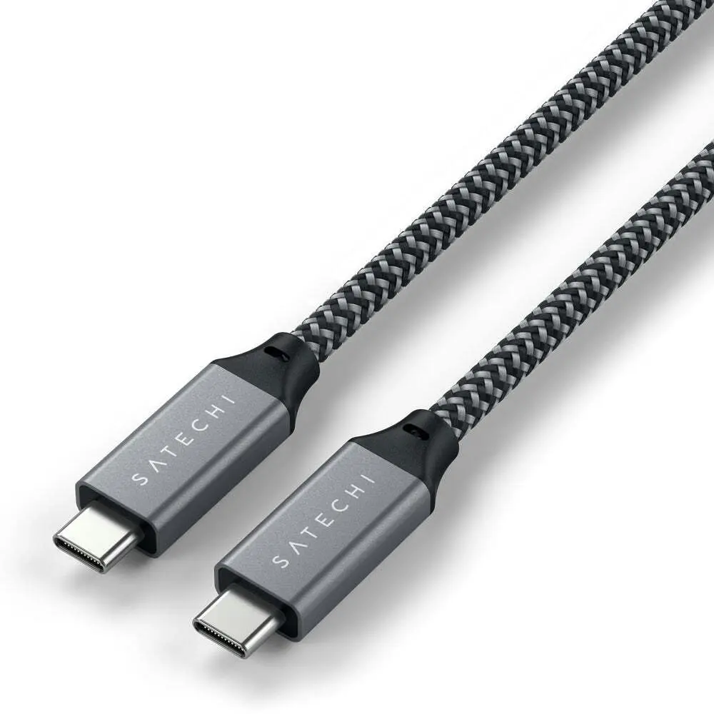 Satechi USB4 USB-C/USB-C 80cm Cable For 40Gbps Data Transfer/8k Video/Charging