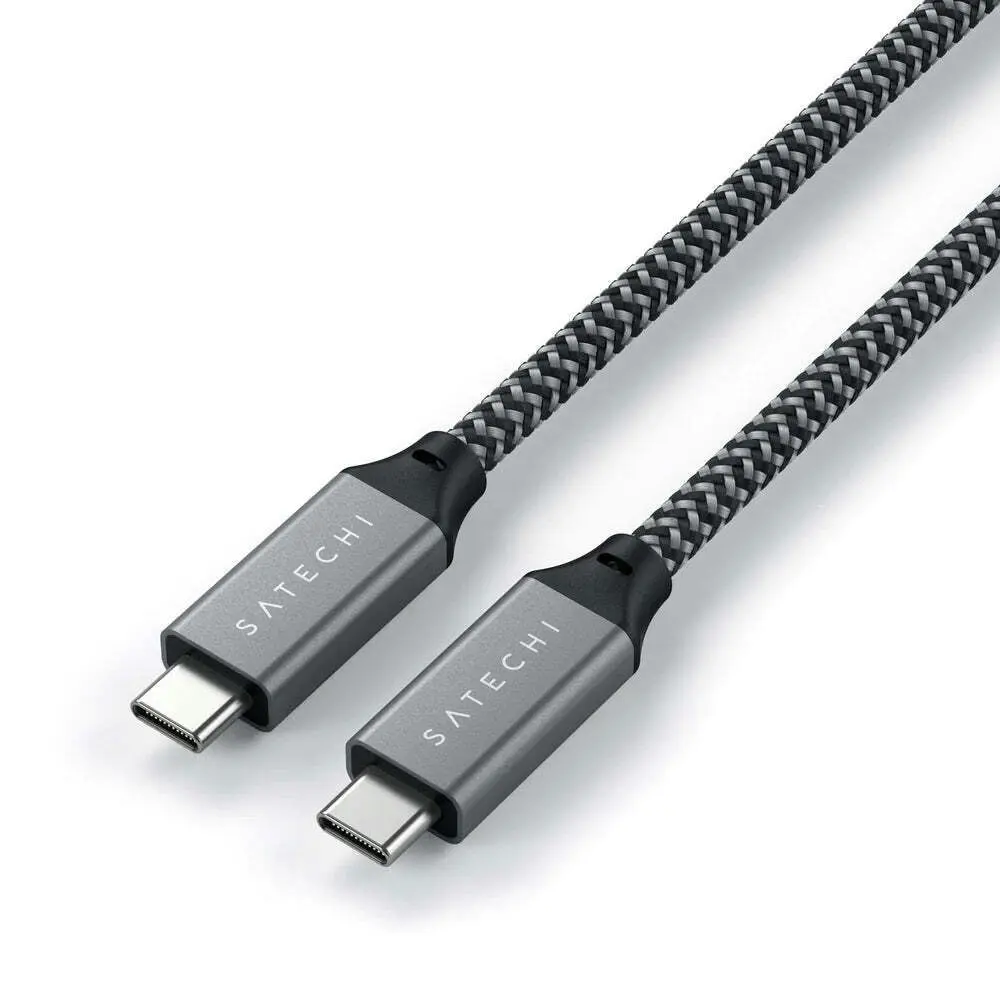 Satechi USB4 USB-C/USB-C 80cm Cable For 40Gbps Data Transfer/8k Video/Charging