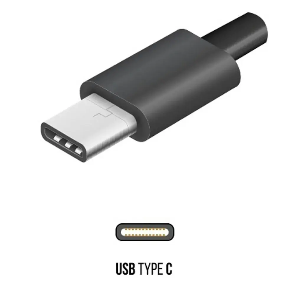 XtremeMac Flexi Fast-Charging USB-C to USB-C Extra-Slim Cable Cord 2.5m