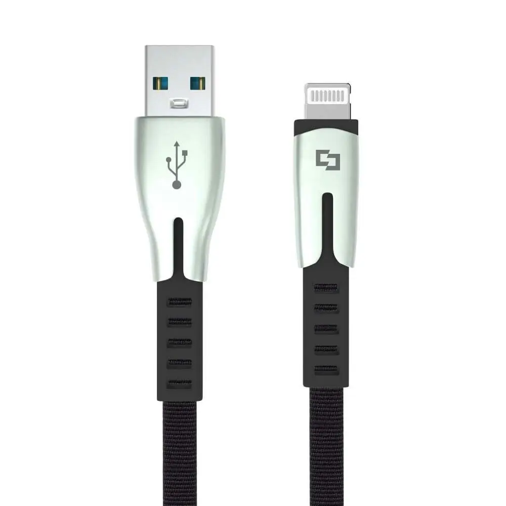 Chargecore Laser MFi USB-A to 8-Pin Charging Cable Braided Cord 2m For iPhone 14