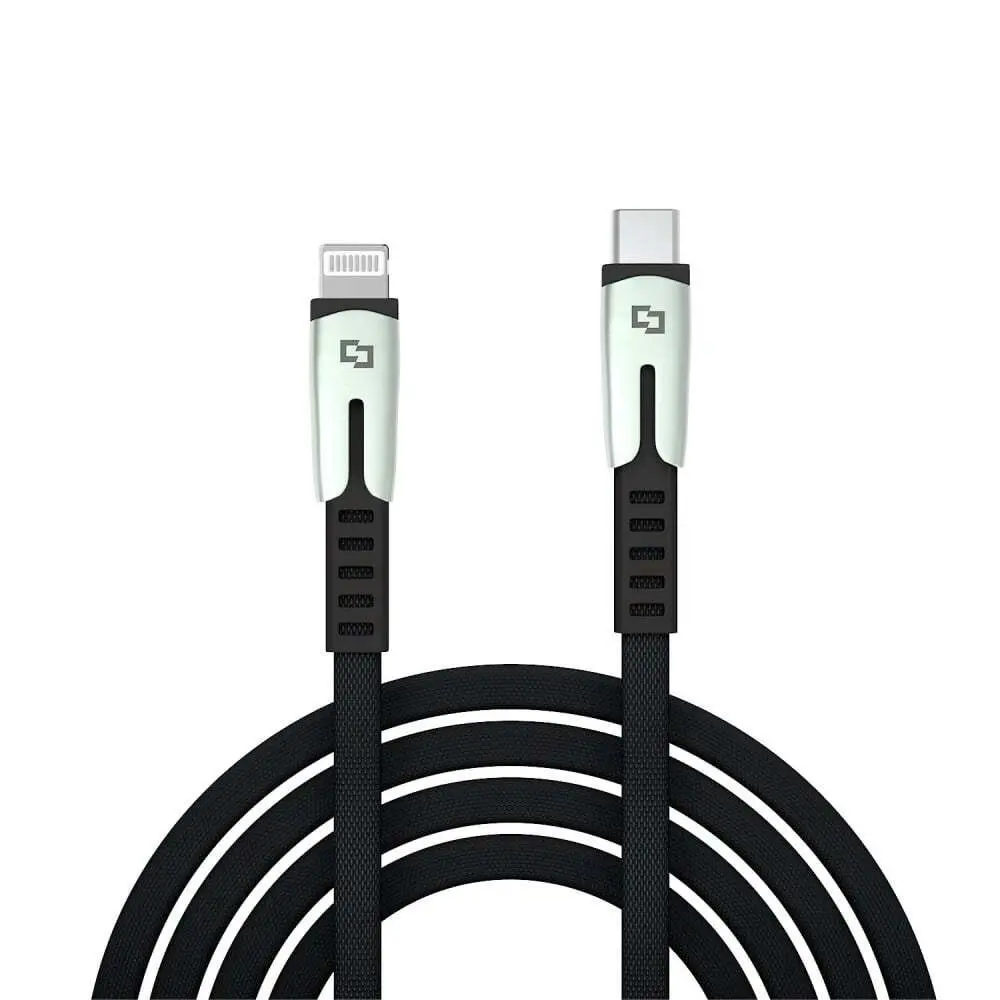 Chargecore Laser MFi USB-C to 8-Pin Charging Cable Braided Cord 2m For iPhone 14