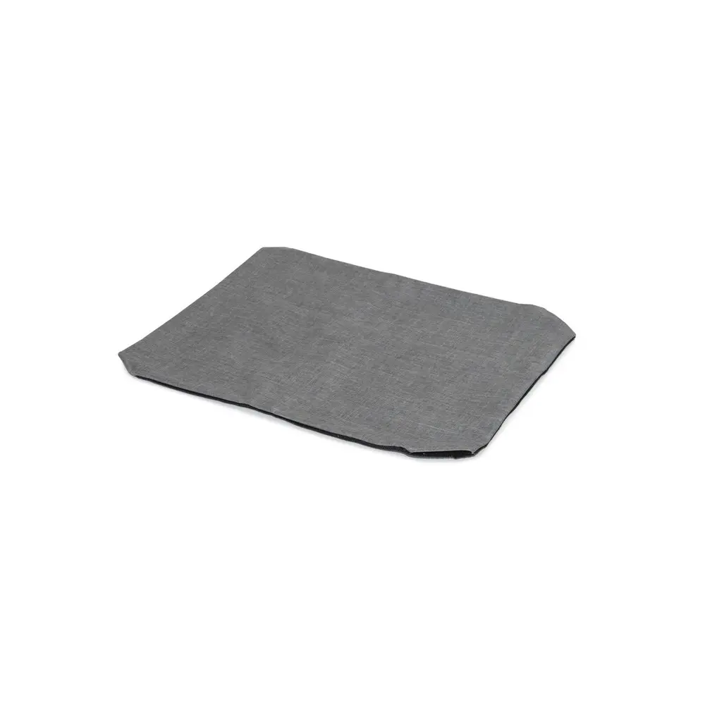 Superior Pet Essentials Twilled Canvas Mid Grey Raised Dog Bed Cover Jumbo