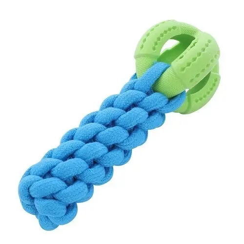 Paws & Claws Fetch N' Play Ball + Rope Tugger Dog/Pet Toy Assorted 24x10x10cm