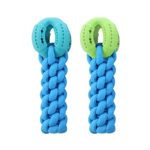 Paws & Claws Fetch N' Play Ball + Rope Tugger Dog/Pet Toy Assorted 24x10x10cm